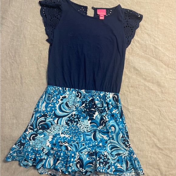 Lilly Pulitzer girls romper dress - Picture 4 of 7